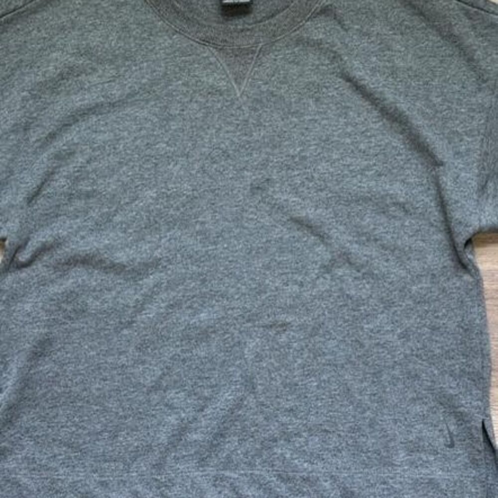 Nike Women's Grey and Brown Sweatshirt